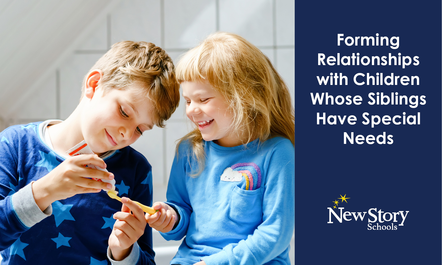 Forming Relationships with Children Whose Siblings Have Special Needs